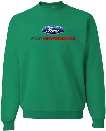 Vista 6 de Tee Hunt Ford Performance Sudadera con cuello redondo Ford Mustang GT ST Racing