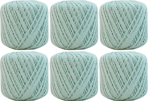 Vista 104 de Hilo de croché Threadart, 100 % algodón, talla 10 Soft pure cotton crochet thread for lace, doilies, amigurumi and crafts. Smooth finish with