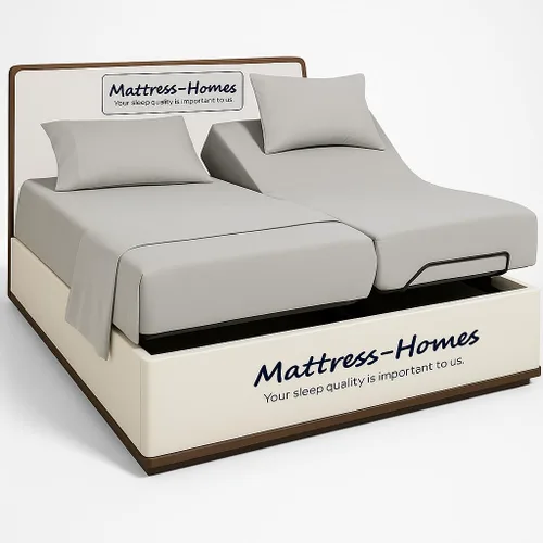 Vista 12 de Mattress-Homes Juego de sábanas de 4 piezas ultra lujosas 100% algodón suave de fibra larga de 16 pulgadas de profundidad, tamaño individual lavable
