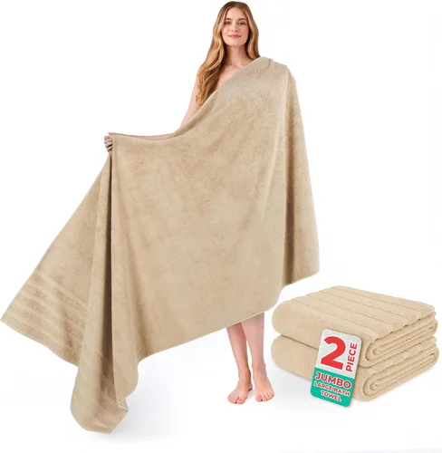 Vista 33 de American Soft Linen 100% Cotton Luxury Turkish Towels, 2PC 35x70 Bath Sheet
