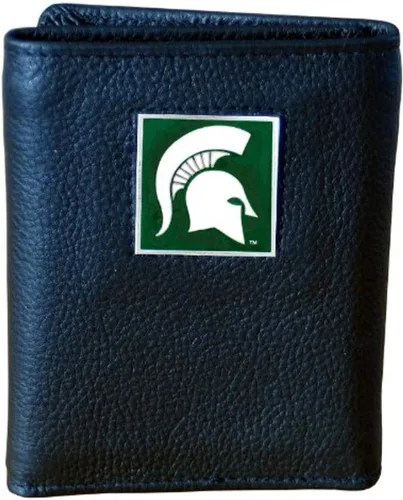 Vista 26 de Siskiyou Sports NCAA Deluxe - Cartera de piel de tres pliegues