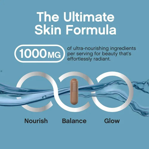 Vista 6 de NeoCell Ácido hialurónico con MSM 1000mg 120 Cápsulas Suplemento de fórmula avanzada Ingredientes clínicamente estudiados