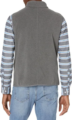 Vista 2 de Tienda Essentials - Camiseta polar con cierre completo, para hombre