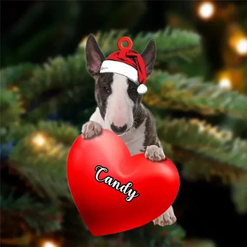 Vista 70 de Adornos de Navidad personalizados para perros, nombre personalizado, adorno de Malamute de Alaska, adornos acrílicos, regalos de Navidad, amantes
