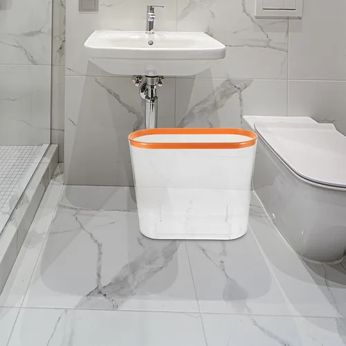 Vista 3 de Alipis Cubo de basura para baño, cocina, cesta de basura para cocina, cubo de basura para dormitorio