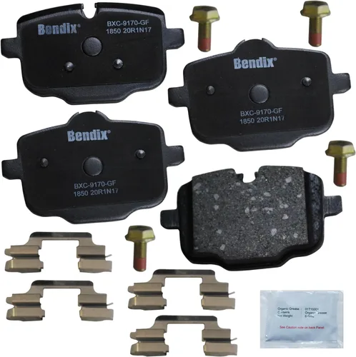 Vista 76 de Bendix Priority1 CFC154 - Juego de pastillas de freno de disco para Avanti II, Century, LeSabre, Regal, Riviera, chasis comercial, DeVille