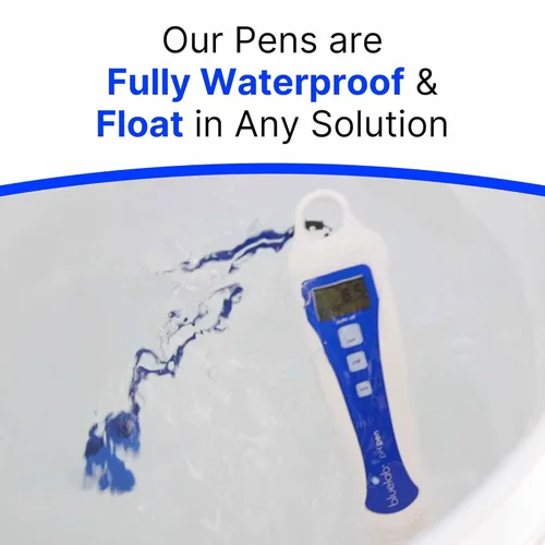 Vista 4 de Bluelab PENSTP Paquete Inicial de pH y Conductividad - Kit de Gestión de Solución Nutritiva de Precisión con Medición de Temperatura, Plumas