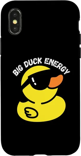 Vista 5 de Funda para iPhone 16 Big Duck Energy Funny Rubber Ducky Apparel