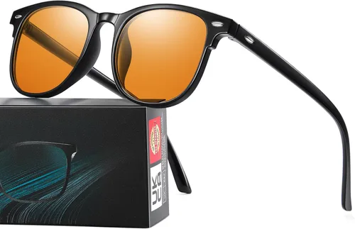 Vista 8 de Okany Blue Light Blocking Glasses Gaming Computer Glasses Powerful Professional Screen Filter Negro claro