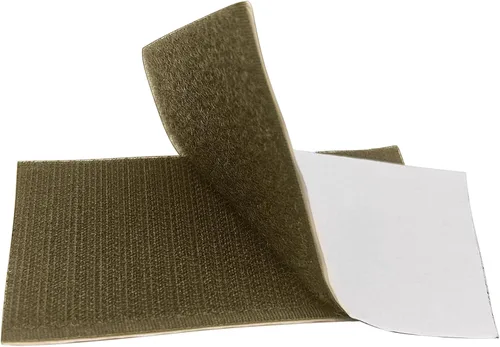 Vista 93 de Cierre de Gancho y Bucle de 1 Pulgada Beige - Cinta de Gancho y Bucle de Nylon No Adhesiva - Longitud de 1 Yarda - Para Tela, Bolsas