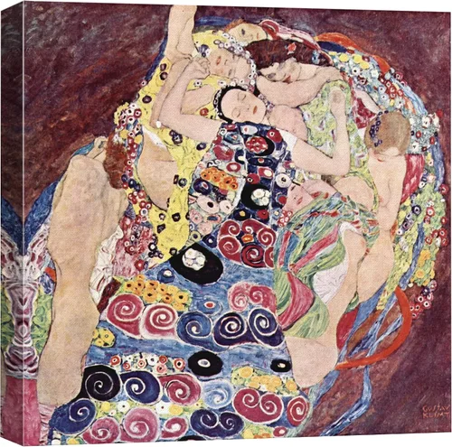 Vista 26 de wall26 Lienzo impreso para pared, diseño de sirena que nada bajo el sol verde azulado, fantasía y ciencia ficción, ilustraciones del océano, arte