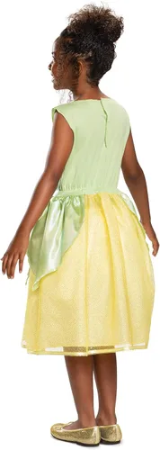 Vista 2 de Tiana - Disfraz clásico de princesa Disney para niñas