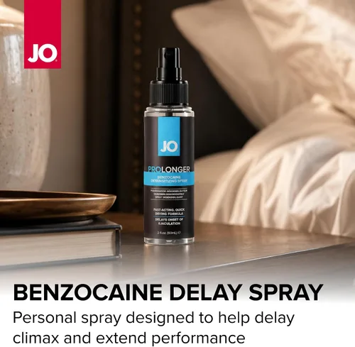 Vista 7 de JO Prolonger Delay Spray - Spray de benzocaína al 7.5% para hombres, control de clímax de acción rápida y resistencia, 2 onzas líquidas