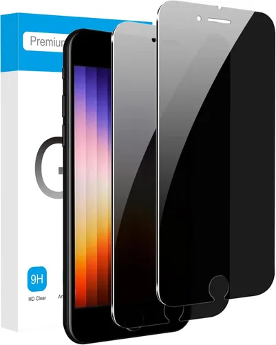 Vista 18 de Fotbor Protector de pantalla de privacidad para iPhone 12 Pro Max, protector de pantalla de privacidad para iPhone 12 Pro Max [2 antiespías]
