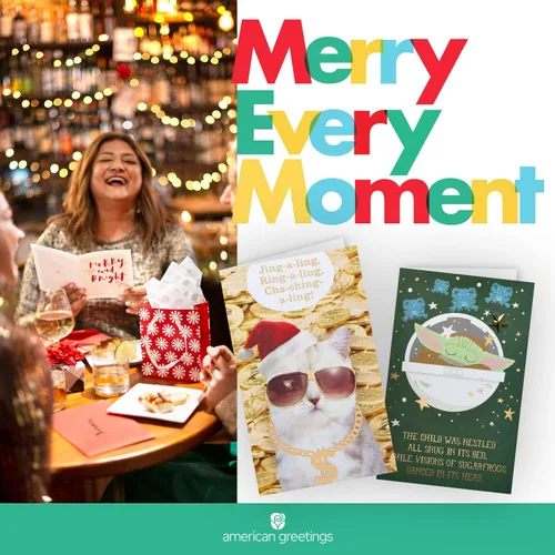 Vista 8 de Tarjeta desplegable navideña religiosa de American Greetings (Milagro de Navidad)