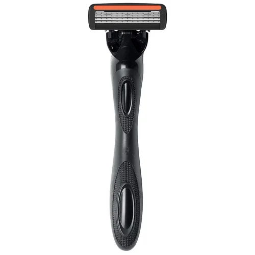 Vista 3 de BIC Flex 4 Sensitive Hybrid - Maquinilla de afeitar desechable de 4 hojas para hombre, 1 mango y 12 cartuchos