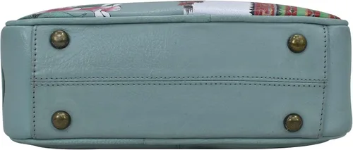 Vista 7 de Anna by Anuschka Heritage Collection Women's Genuine Leather Multicompartment Crossbody