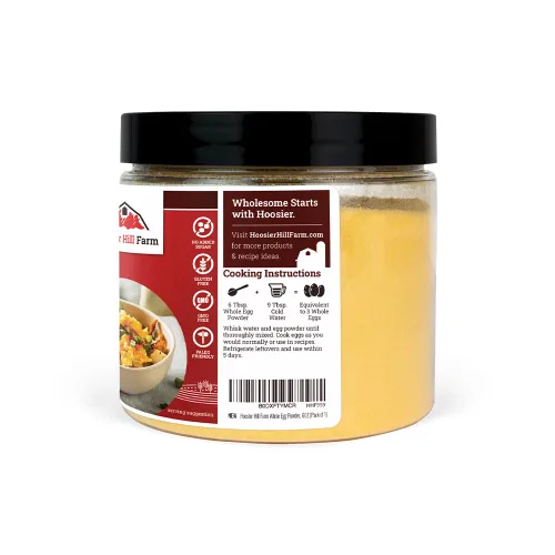 Vista 6 de Hoosier Hill Farm Huevo entero en polvo, 6 oz (paquete de 1)