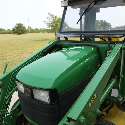 Vista 3 de KUAFU Capó superior de tractor compatible con John Deere 4200 4210 4300 4310 4400 4410 Campana compacta de tractor con puerta de combustible