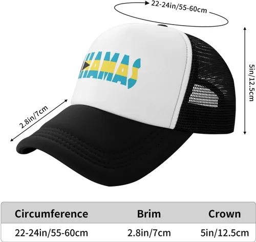 Vista 5 de Country Flags - Gorra de béisbol de malla ajustable, sombrero de pesca al aire libre para hombres y mujeres
