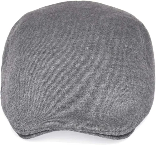 Vista 14 de VOBOOM Hombres Newsboy Cap Algodón Flat Ivy Gatsby Driving Hat