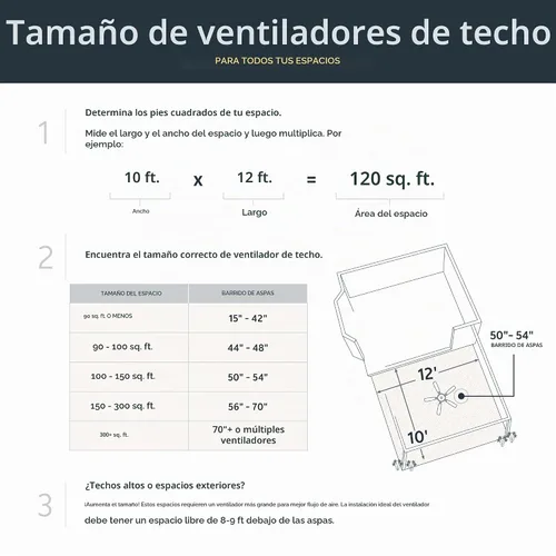 Vista 13 de Kichler Ventilador Basics Pro Premier de 52 pulgadas, negro satinado