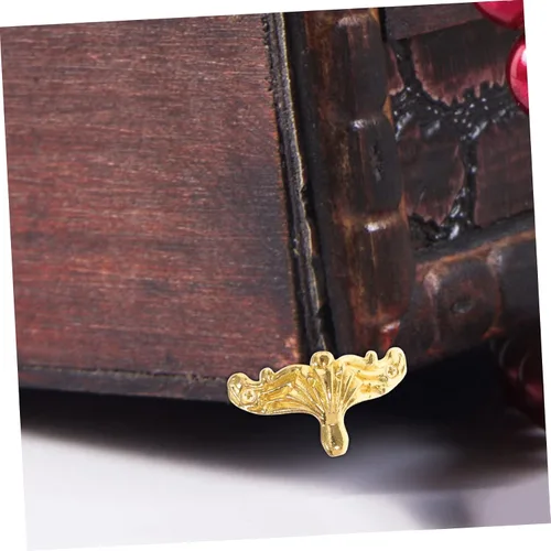 Vista 9 de OSALADI Patas decorativas de madera para cajas de 25 piezas, joyero, guardias de esquina para muebles, pies de envoltura de joyas, accesorios