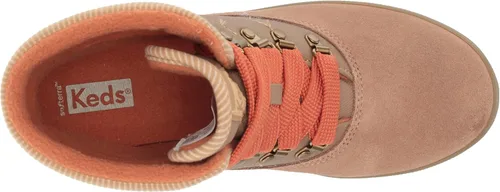 Vista 5 de Keds Botas de campamento de gamuza para mujer de sarga spalash terciopelo lluvia