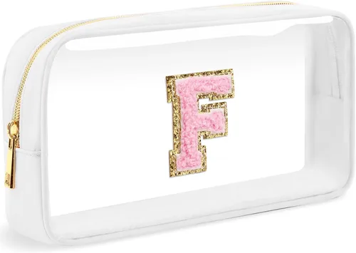 Vista 14 de Bolsa de Maquillaje Transparente Pequeña Bolsa de Cosméticos Bolsa de Viaje de Artículos de Aseo Bolsa Transparente con Cremallera Bolso Organizador