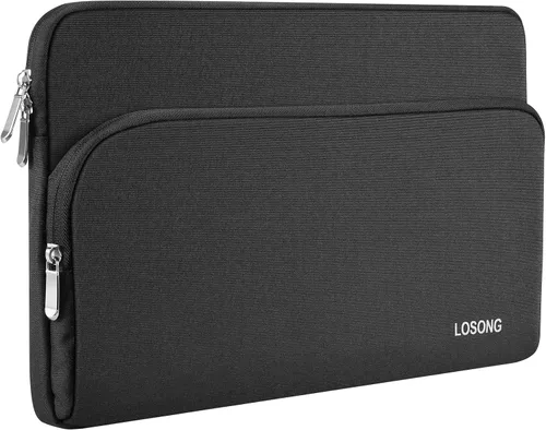 Vista 8 de Funda para monitor portátil de 15.6 pulgadas, bolsa protectora de almacenamiento, bolsa de exhibición con bolsillo para accesorios para monitor