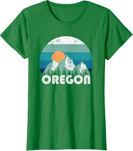Vista 33 de Oregon State Retro Vintage Camiseta
