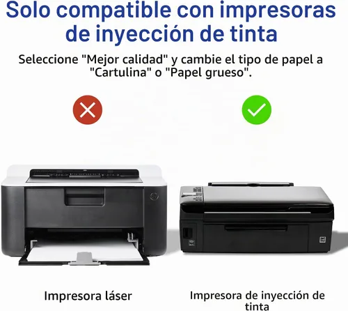 Vista 8 de Avery Tarjetas de notas imprimibles con sobres, 4.25 x 5.5 pulgadas, blanco texturizado, 50 tarjetas de notas en blanco para impresoras de inyección