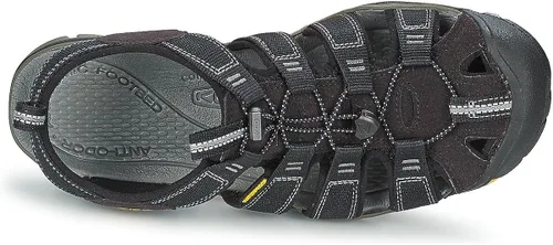 Vista 6 de KEEN Sandalia Clearwater CNX para hombre, Negro (blackGargoyle)
