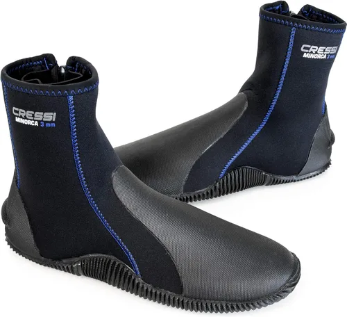 Vista 8 de Cressi Botas de neopreno con suela antideslizante para adultos - para deportes acuáticos: buceo, esnórquel, buceo, rafting, windsurf