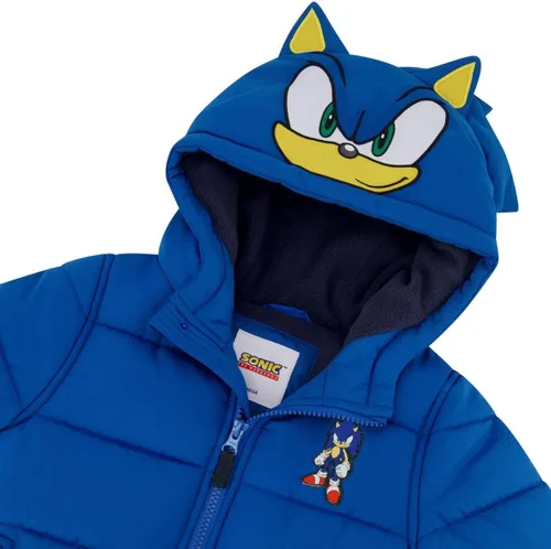 Vista 4 de Sonic The Hedgehog - Traje de nieve pesado de 2 piezas para niño