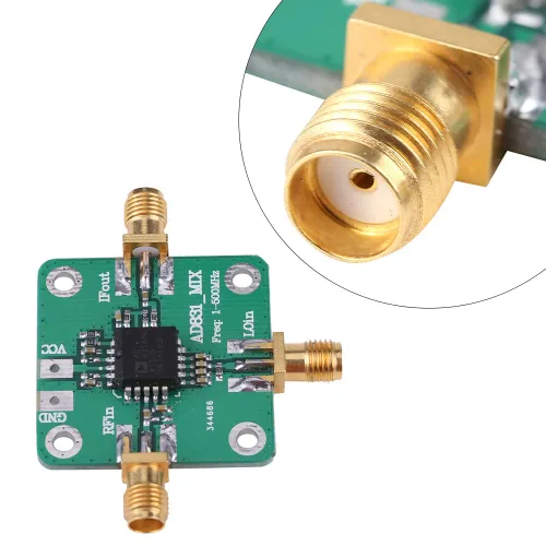Vista 7 de AD831 transductor de alta frecuencia módulo mezclador RF 500MHz ancho de banda mezcla abajo mezcla mezclador equilibrado doble convertidor