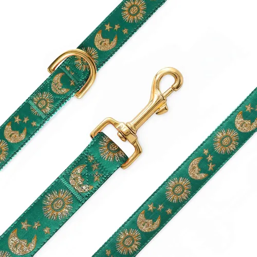 Vista 21 de waaag Pet, Moons Stars Suns - Collar para perro y gato, múltiples diseños Crescent Celestial, collar de correa para perro y gato, tamaño XXS