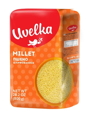 Vista 3 de Uvelka Granos de mijo seleccionados - 800 g (28 oz), paquete de 2 + pimienta negra molida gratis