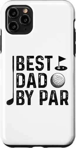 Vista 11 de iPhone 15 Best Dad By Par For Golfers Father's Day Case