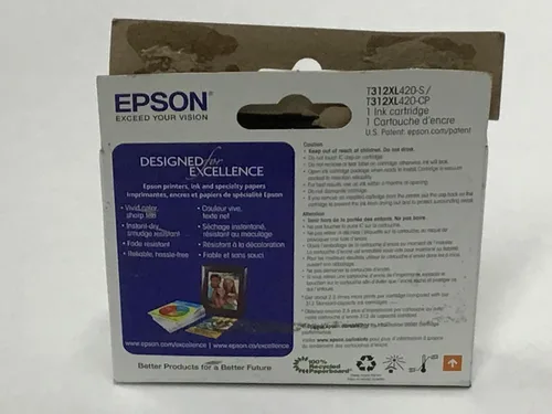Vista 7 de Epson T312 Claria Photo HD -Tinta Cian de Alta Capacidad -Cartucho y T312 Claria Photo HD -Tinta Magenta de Alta Capacidad -Cartucho y T312 Claria
