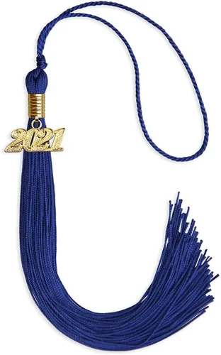 Vista 10 de Endea Graduation - Borla de un solo color con fecha dorada (Oro Antiguo, 2020)