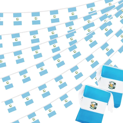 Vista 16 de Bandera Colgante de Banderines Australianos, Pequeña Mini Guirnalda de Banderitas Australianas, Decoración Nacional del País para Escuela, Fiesta