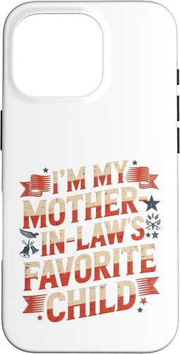 Vista 20 de Im My Mother n Law Favorite Child American Flag Funny Parent Case for iPhone 17