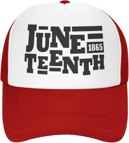 Vista 2 de 1865 Juneteenth Celebrate Freedom Day Melanin Ancestor Mesh Trucker Hat Funny Black History Snapback Trucker Hat