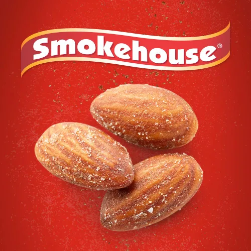 Vista 4 de Blue Diamond Almonds Smokehouse y nueces dulces con sabor a chile tailandés