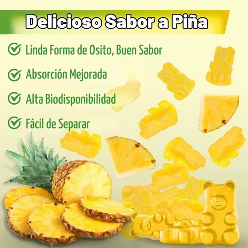 Vista 3 de Gomitas de citrato de potasio de 1500 mg para adultos, mujeres y 1Paquete