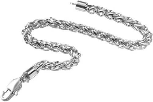 Vista 3 de Van Heusen Pulsera de cadena de eslabones de trigo de 0.197in para hombre