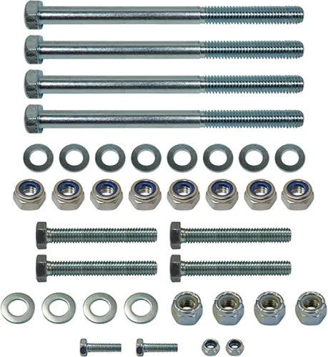 Vista 2 de Red Hawk LIFT-306 Kit de elevación de husillo de caída compatible con/reemplazo para Yamaha gas y eléctrico 2003.5-2009 Kit de elevación de husillo