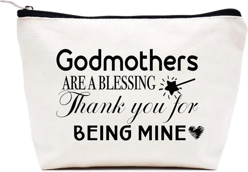 Vista 159 de LIBIHUA Bolsa de maquillaje para mujer, bolsa de cosméticos regalos para ella, bolsa de viaje femenina, Beige, 1 en mi era de Lacrosse Mom