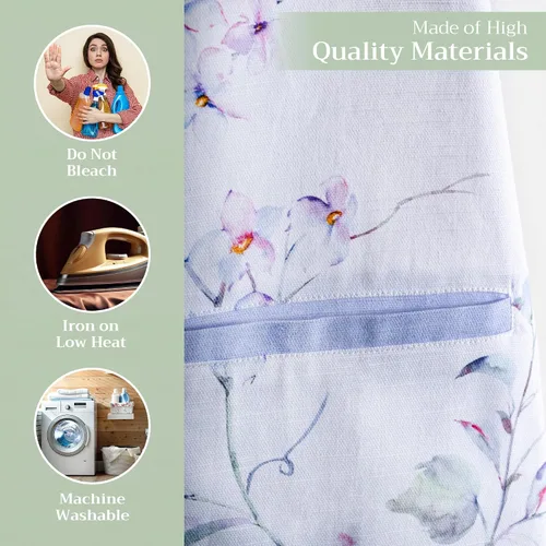 Vista 342 de Maison d' Hermine Delantales para mujer con bolsillo, 100% algodón (27.50 x 31.50 pulgadas)